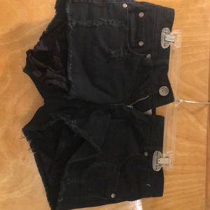 Jake Jean black shorts